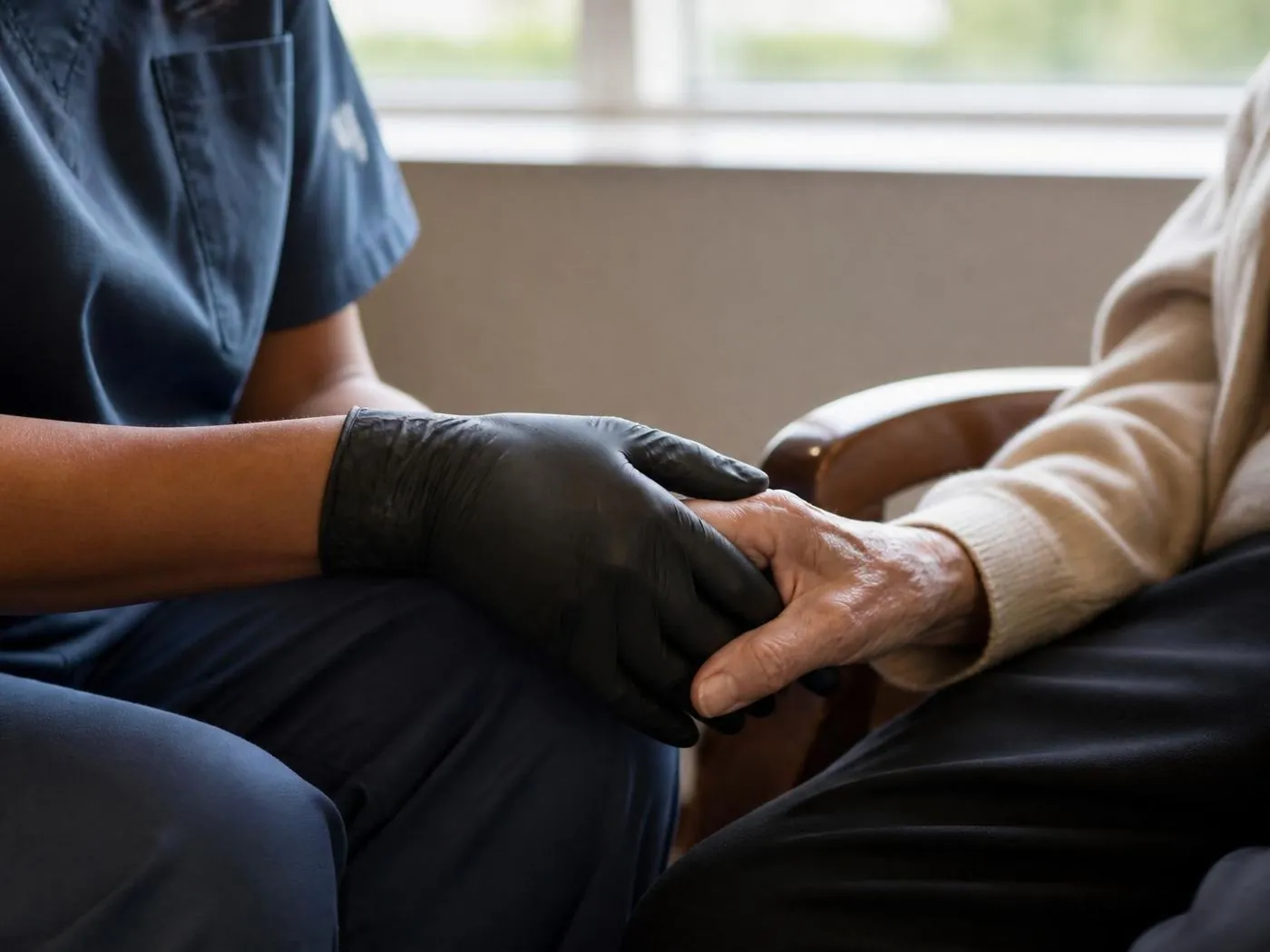 Healthcare & Allied work setting for RevoGlov microfilm gel gloves.